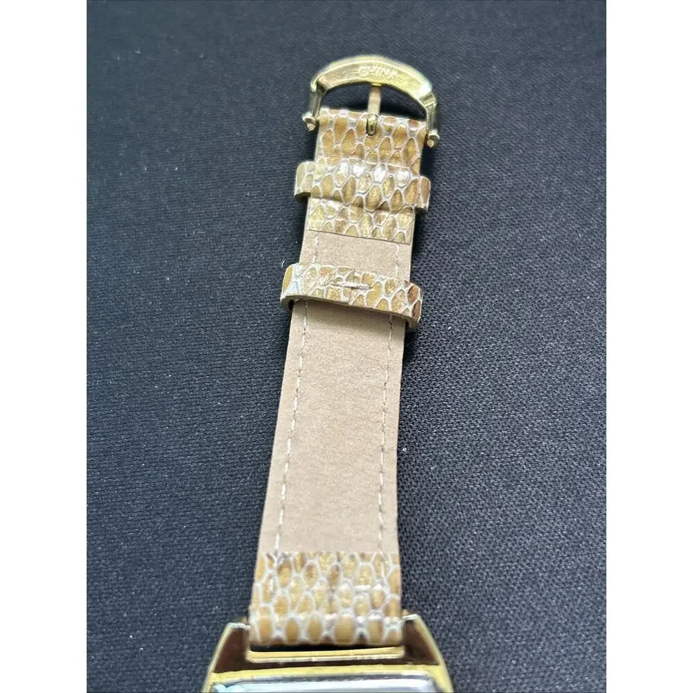 Gossip Gold Tone Beige Band Women’s Quartz Watch